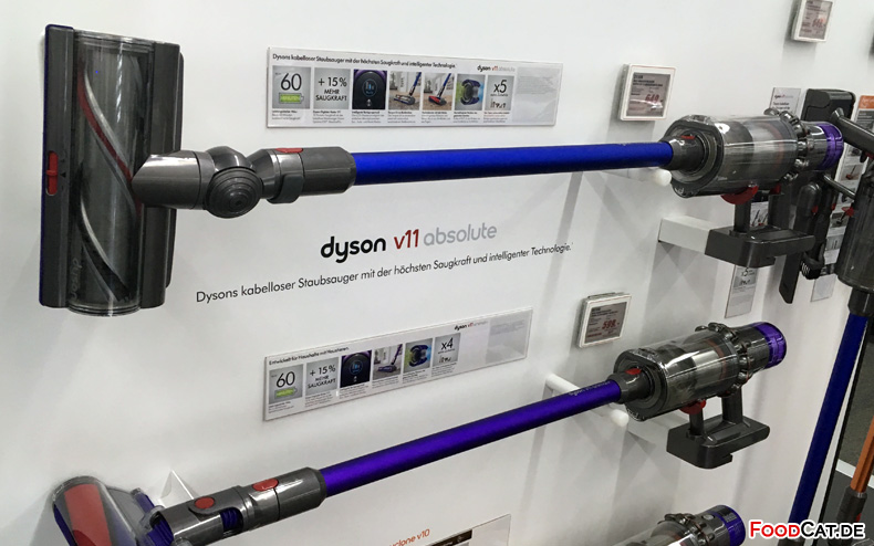 Dyson V11 - Vergleich der Modelle, Ausstattungsvarianten FoodCat